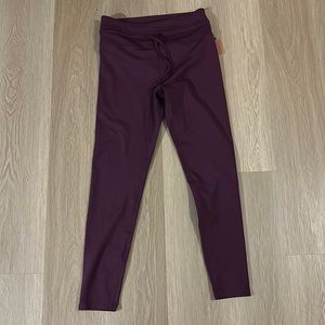 Girlfriend Collective Purple plum leggings